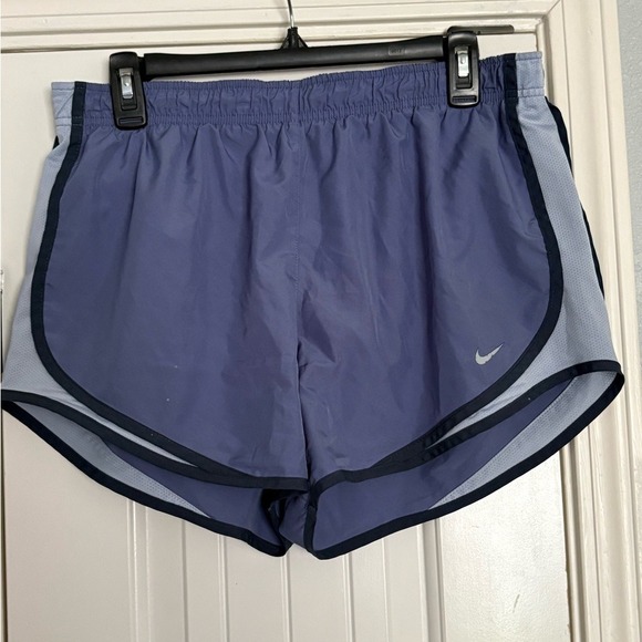 Nike Pants - Nike Dri-Fit Women's Running Shorts Blue Gray Size Large